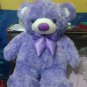 Teddy bear cute purple