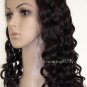 20" #1b full lace wigs human hair Indian remy deep wave
