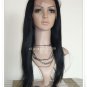 silky straight 24" #1 full lace wigs human hair Indian remy