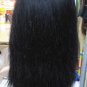 16" #1 YAKI full lace wigs human hair Indian remy black