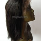 Lace Front 100% Indian Remy Human Hair Wig 10" Yaki