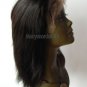 Lace Front 100% Indian Remy Human Hair Wig 10" Yaki