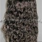 Lace Front 100% Indian Remy hair lace front wigs Loose Curl  Wig 16" Curly 1b#