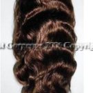 100% Indian Remy Human Hair Wig 12" Full Lace Body Wave 2#