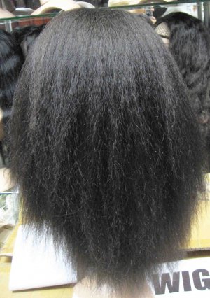 Lace Front Kinky Straight Wig 16"