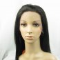 real human hair full lace wig 16" 1b# silky straight