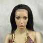 indian remy human hair full lace wig 10" 1b# kinky