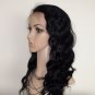 16''1# full lace wig remy indian human hair bodywave