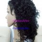 10" indian remy human hair full lace wig 1b# curly