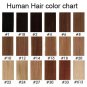 10" indian remy human hair full lace wig 1b# curly