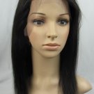 front lace wig indian remy human hair 12" 1b# silky
