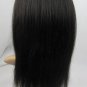 front lace wig indian remy human hair 12" 1b# silky