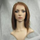 10" indian remy human hair full lace wig 4# yaki