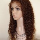 full lace wig indian remy human hair 14inch 4# curly