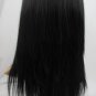 front lace wig remy human hair 14" 1b# yaki straigt