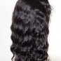 full lace wig remy indian human hair bodywave 14''1b#