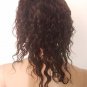 full lace wig indian remy human hair 10" 1b# deep wave