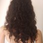 new front lace wig remy human hair 16" 1b# deep wave