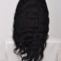 remy indian human hair lace front  wig 14" 1# body wave