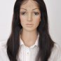 indian remy human hair 14" 1b-30# silky straight full lace wig