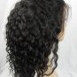 14inch 1b# deep wave indian remy human hair  full lace wig