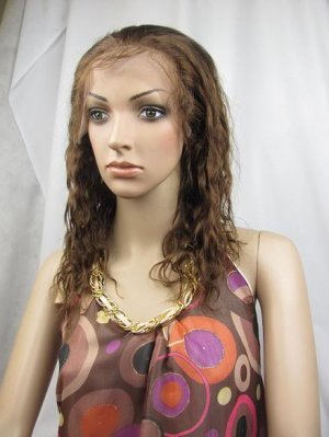 full lace wig 100% remy human hair 12inch 4# body wave