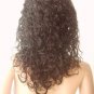 100% indian remy human hair full lace wig 18" 1b# curl