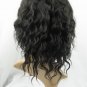 10" 1b# india remy human hair deep wave full lace wig