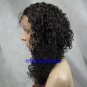 indian remy human hair full lace wig 16" 2# curly