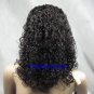 indian remy human hair full lace wig 16" 2# curly