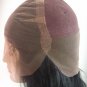 remy human hair 14" 1b-30# deep wave full lace wig
