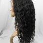 indian remy human hair 14'' 1b# body wave full lace wig