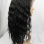 indian remy human hair 14'' 1b# body wave full lace wig