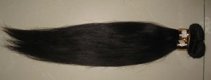 24in hand tied micro thin weft European hair straight