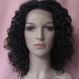 Exostic tight curl 16inch lace front wig 1b/30
