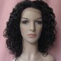 Exostic tight curl 16inch lace front wig 1b/30
