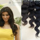 20in body wave brizilian hair machine weft 12oz
