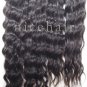 12oz 18" Virgin Brazilian hair weft curly weave human hair extensions with free gift