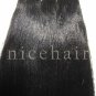 8oz 14" course yaki straight hair weave  human hair extensions brazilian hair-human hair weaving