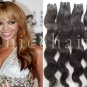 Natural Indian remy hair weave Body wave Hair weft 24" 8oz 2paks #1B #2 human hair extensions