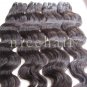 Natural Indian remy hair weave Body wave Hair weft 12" 12oz 3paks #1B #2 human hair extensions