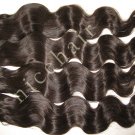 Natural Indian remy hair weaves Body wave Hair wefts 14" 12oz 3paks #1B #2 human hair extensions