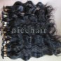 16oz 20" best virgin brazilian remy hair weaves,hand tied weft single drawn free of shed and tangle