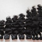 2packs 12"  best virgin brazilian remy hair weaves,body wave,no tangle,no shed
