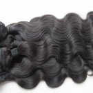 2pcs 16" finest virgin brazilian remy hair weaves body wave human hair extensions no tangle no shed