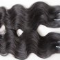 2pcs 18" finest virgin brazilian remy hair weaves body wave human hair extensions no tangle no shed