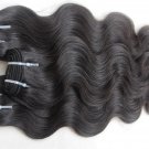 2pcs 22" finest virgin brazilian remy hair weaves body wave human hair extensions no tangle no shed