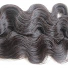 20" 3cs Natural Brazilian virgin hair weave Body wave Hair weft natural color human hair extensions