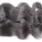 20" 3cs Natural Brazilian virgin hair weave Body wave Hair weft natural color human hair extensions