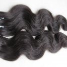 24" 3cs Natural Brazilian virgin hair weave Body wave Hair weft natural color human hair extensions